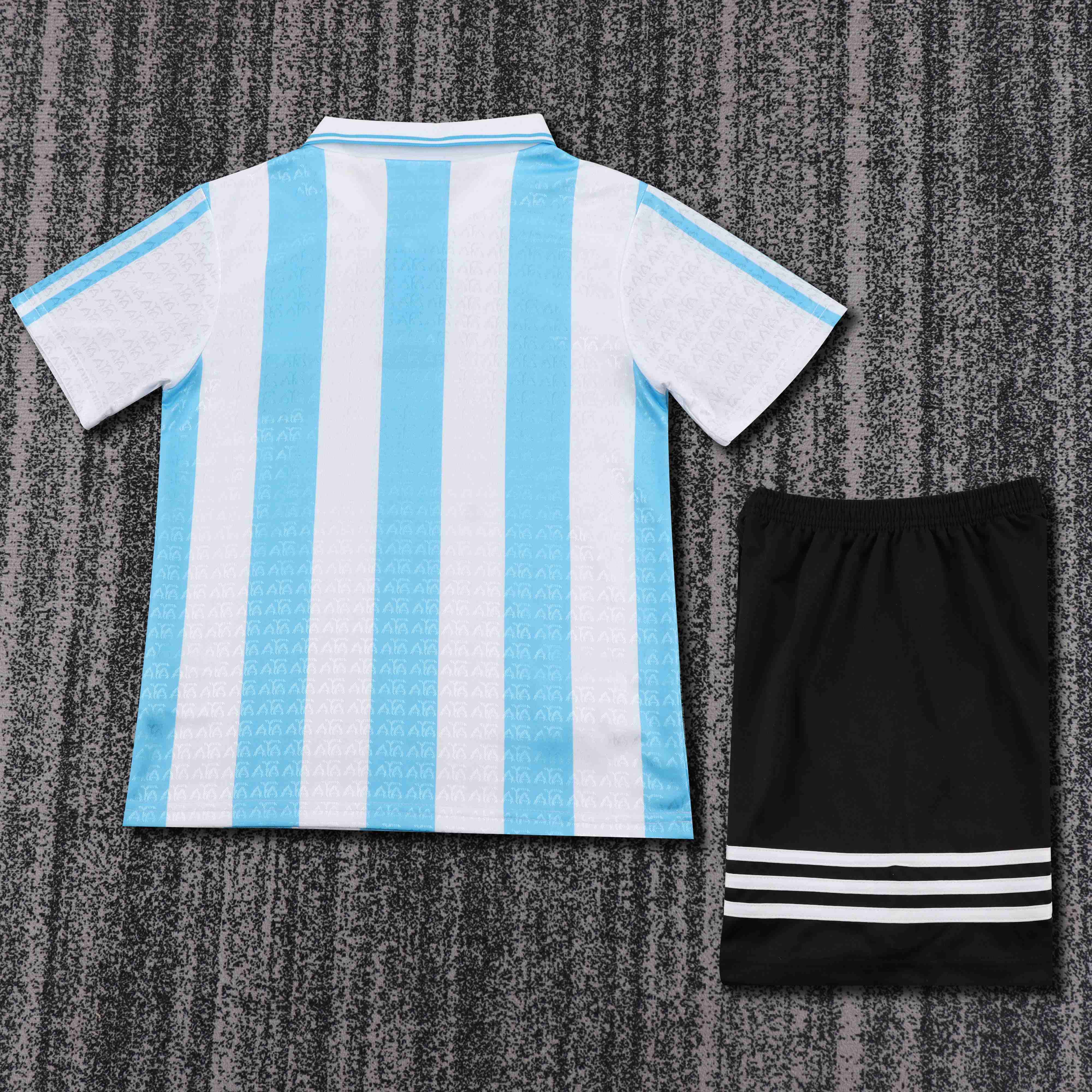 1994 Retro Argentina National Team Home Jersey Kids Size