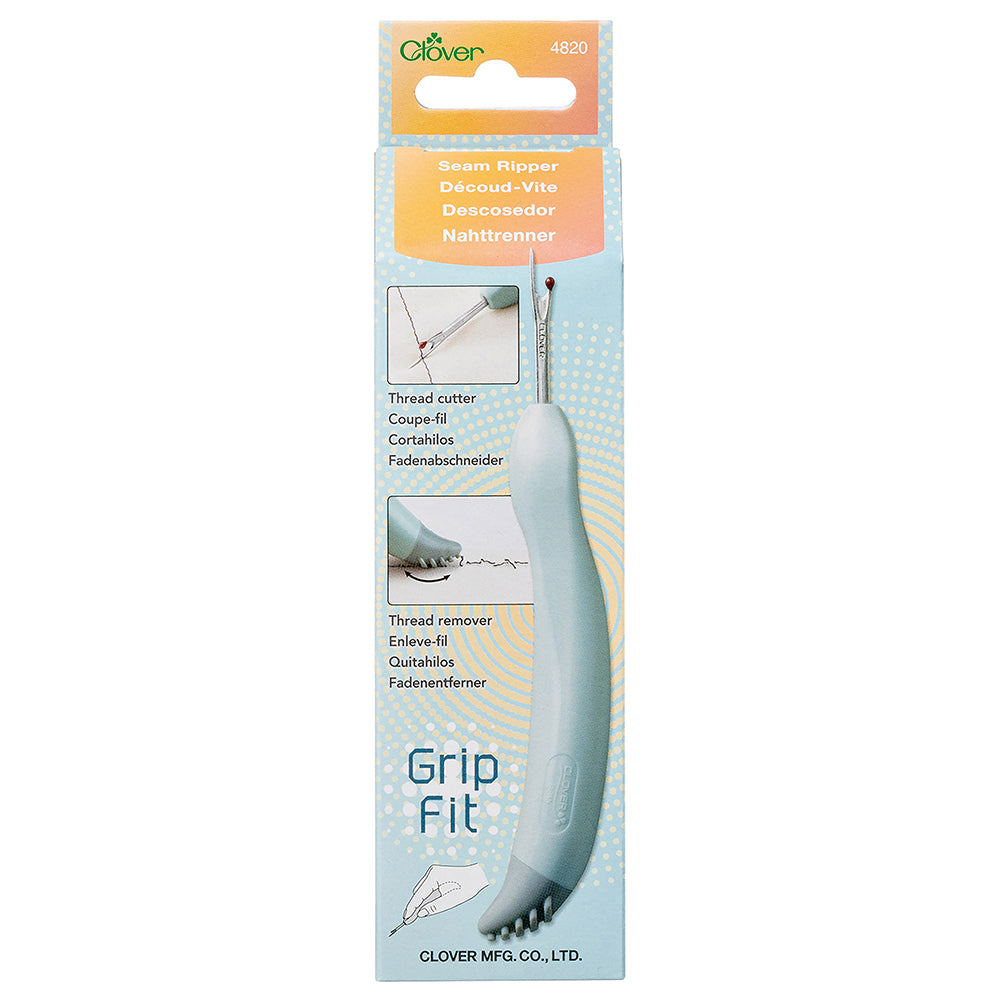 Clover Grip Fit Seam Ripper with Thread Remover - Joann Fabrics