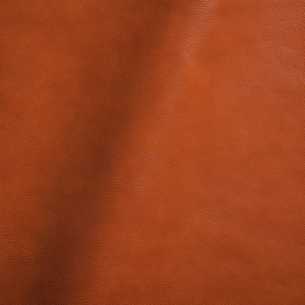 Vesper Italian Orange Antique Look Top Grain Performance Cow Leather Hide with Protective Finish - Joann Fabrics