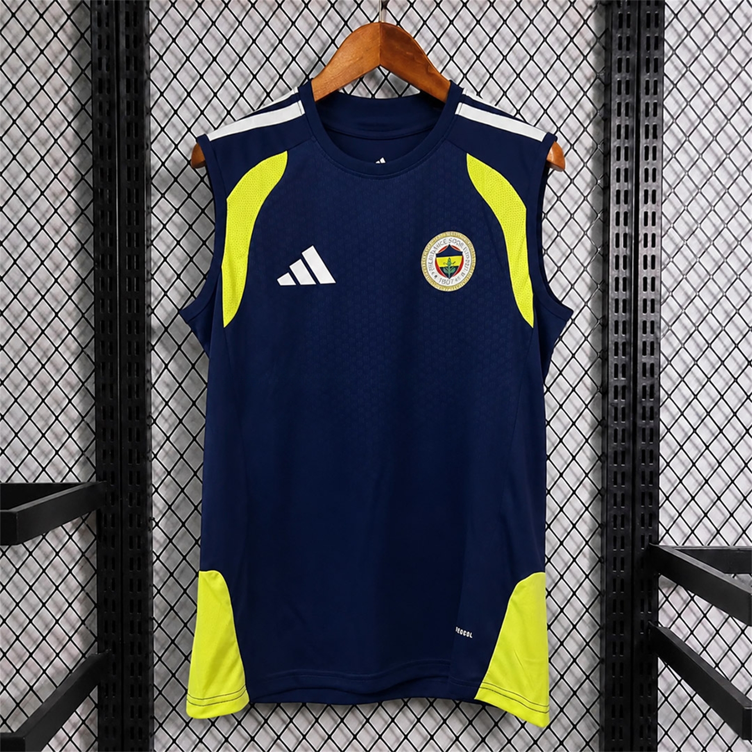 Fenerbahce 26-27 Dark Blue With Yellow Training Vest - UnitedFutballJersey