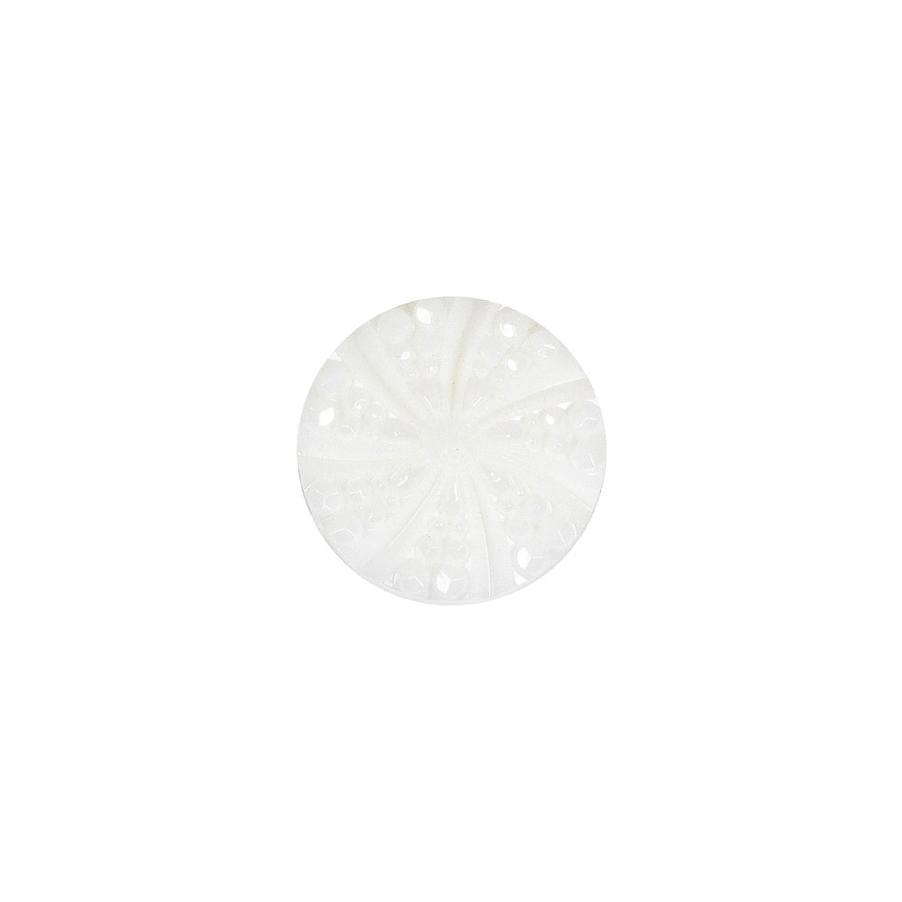 White Bevel Cut Shank Back Plastic Button - 20L/12.5mm - Joann Fabrics