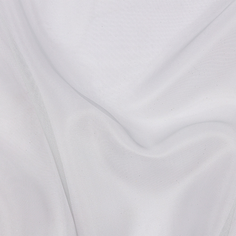 Polyester Mesh Organza with Silver Glitter - Pale Blue - Starlight Collection - Joann Fabrics
