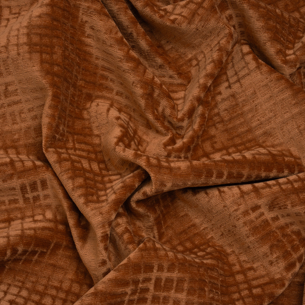 Polyester Upholstery Chenille - Spice Grid Texture - Carolina Collection - Joann Fabrics