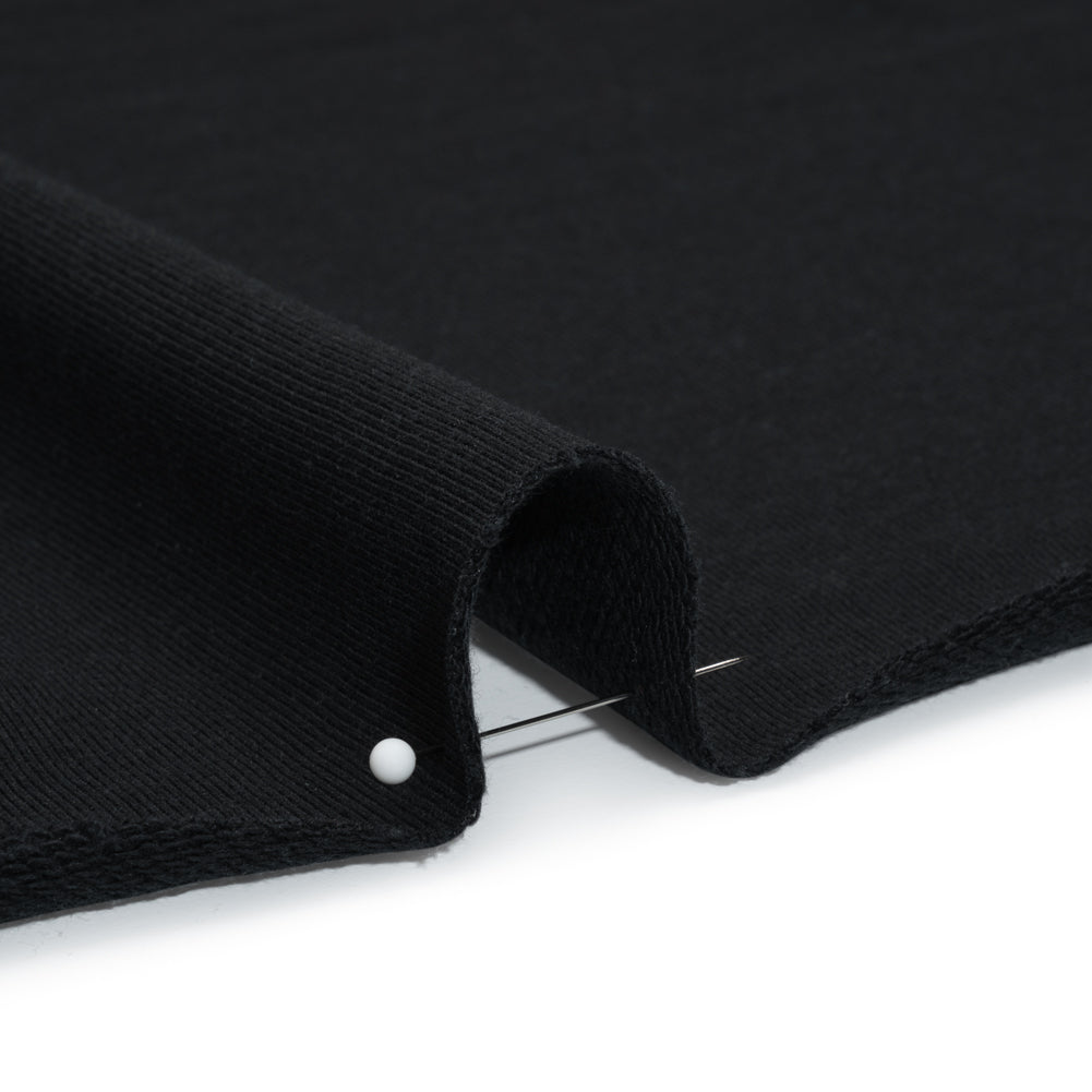 Cotton and Polyester French Terry - Black - Joann Fabrics