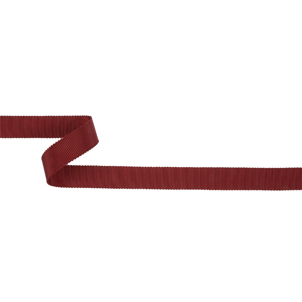 Burgundy Recycled Polyester Petersham Grosgrain Ribbon - 15mm - Joann Fabrics