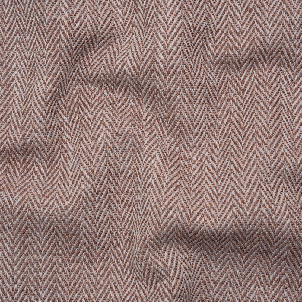 Recycled Polyester Home Decor Twill - Plum Herringbone - British Imported - Joann Fabrics