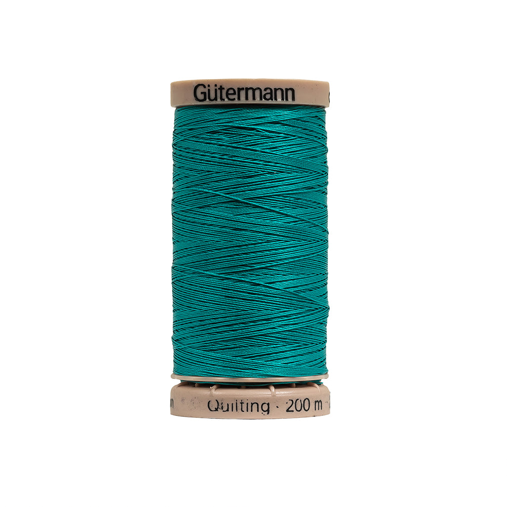 Gutermann Hand Quilting Cotton Thread 200m - 7235 Peacock Teal - Joann Fabrics