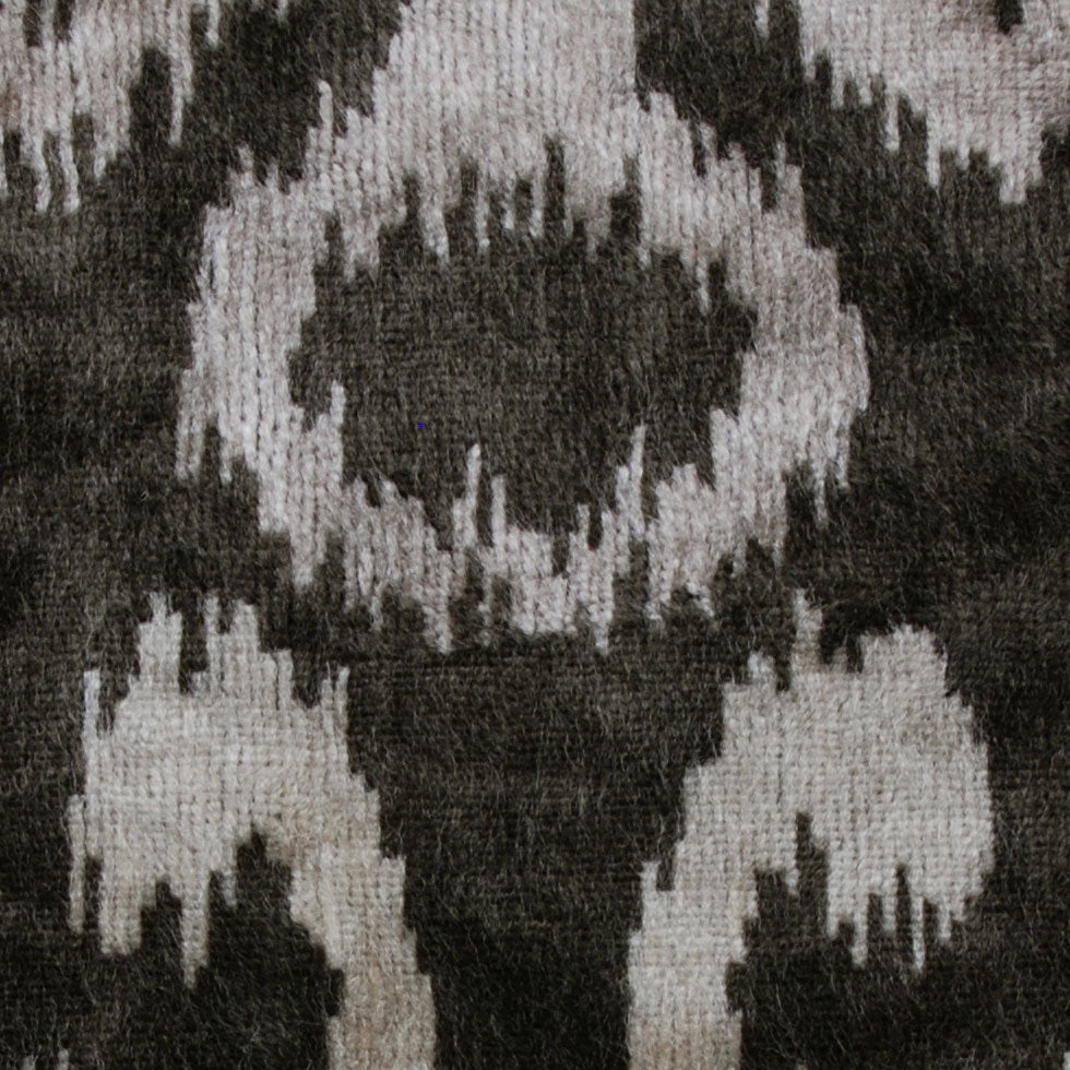 Gray Ikat Velvet - Joann Fabrics