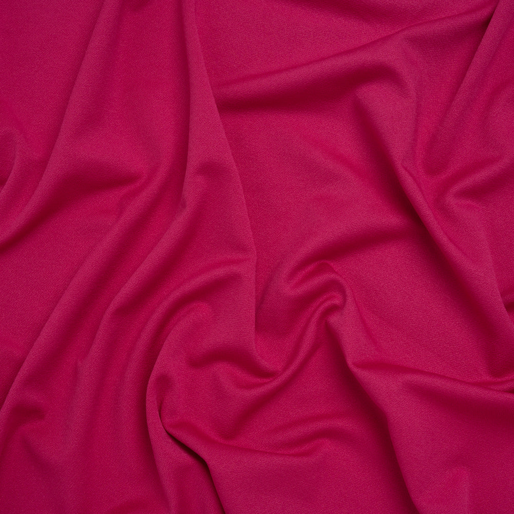 Stretch Polyester Crepe Knit - Magenta - Designer Deadstock - Joann Fabrics