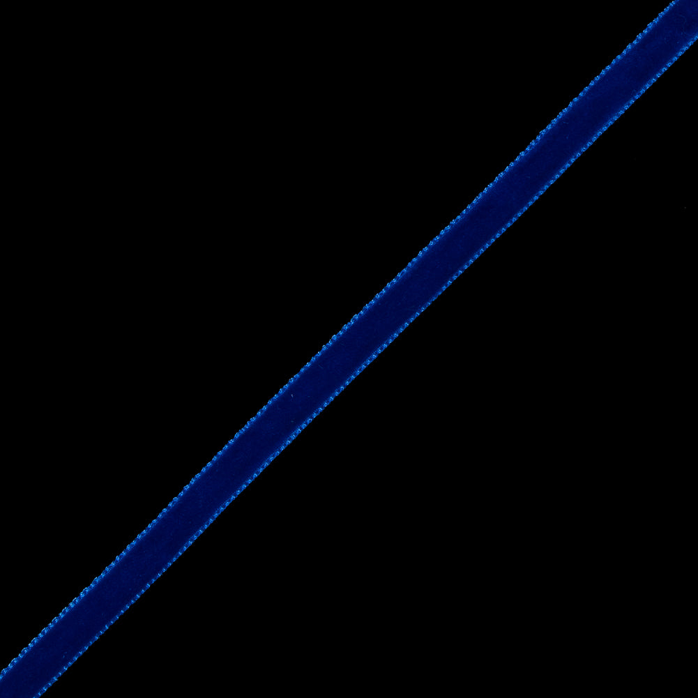 Single Faced Velvet Ribbon Made in Italy - 1/4