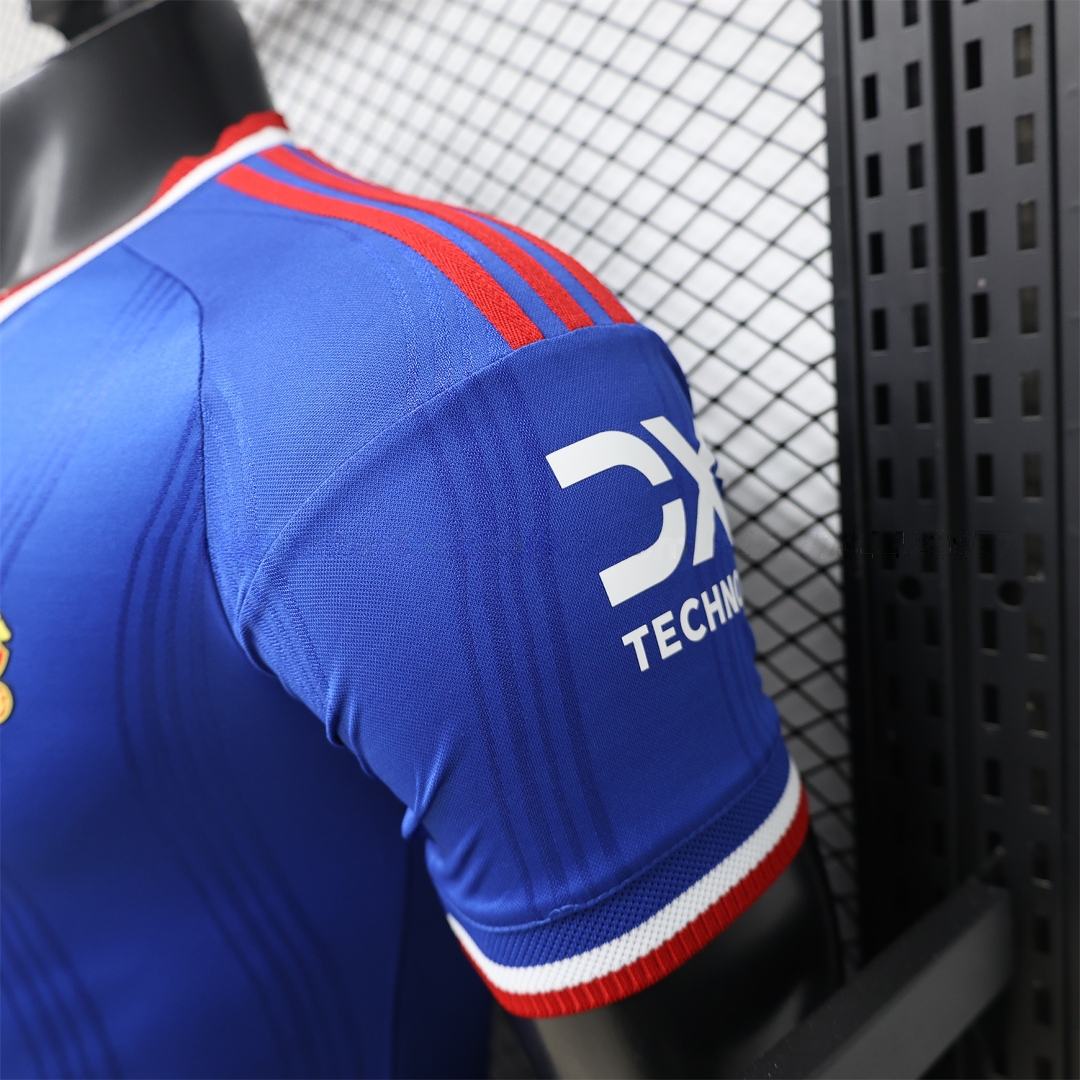 Manchester United 26-27 Snapdragon Blue Special Jersey - Player Version - UnitedFutballJersey