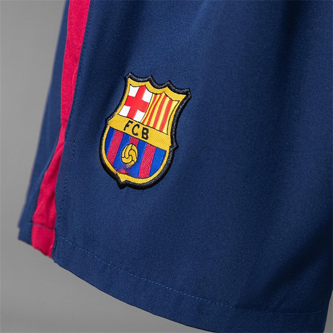 Retro Barcelona 2014-15 Home Shorts - UnitedFutballJersey