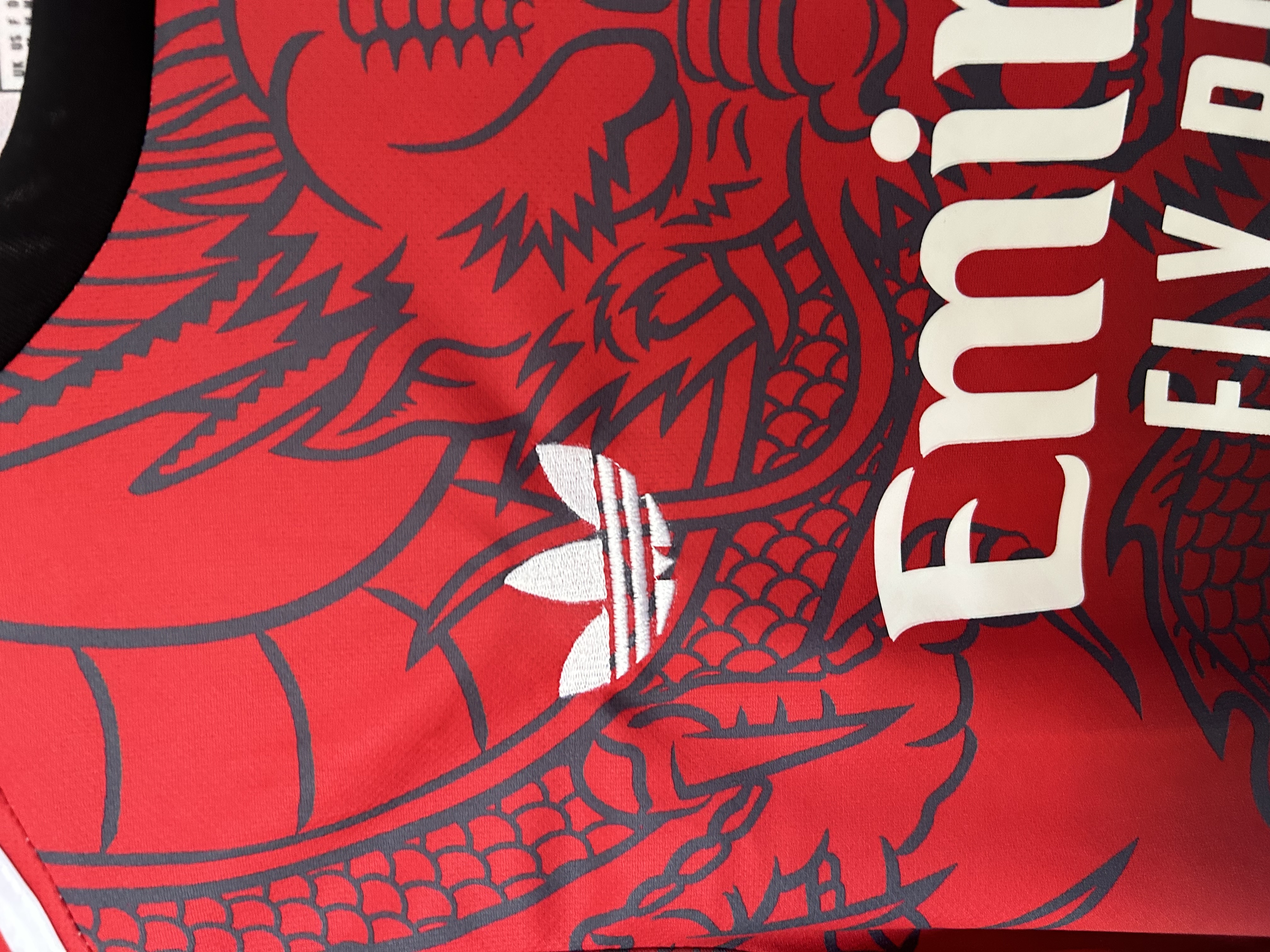 2025/2026 Real Madrid Dragon Red Special Edition Football Jersey 1:1 Thai Quality