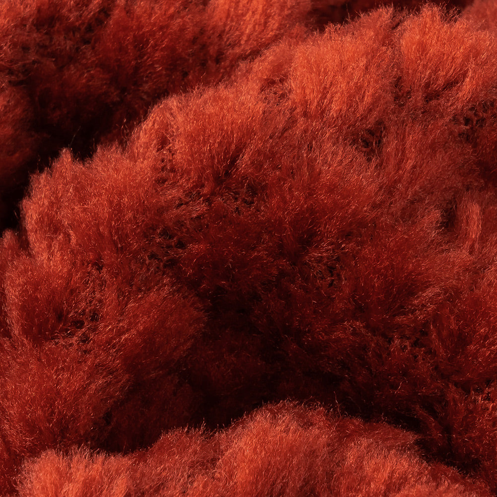 Sun Dried Tomato Plush Polyester Bubble Fleece - Joann Fabrics