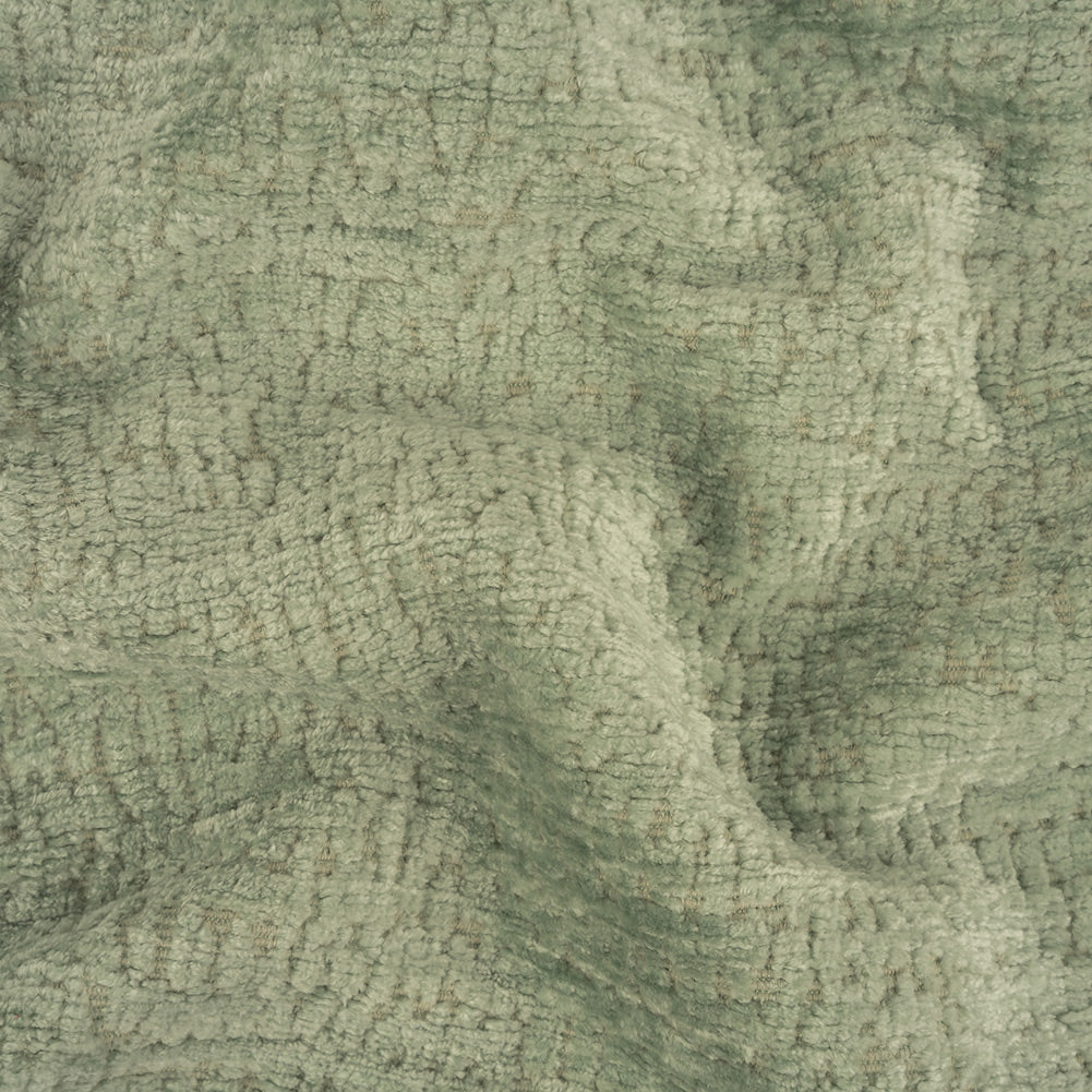 Mint Abstract Textured Acrylic and Polyester Chenille - Joann Fabrics