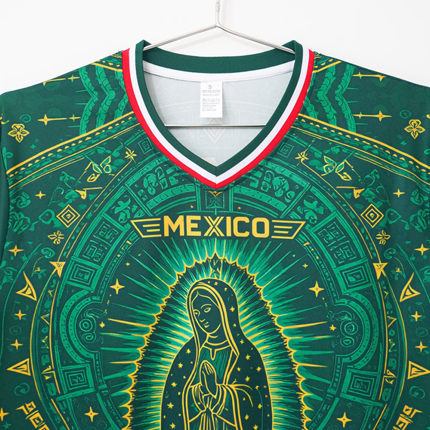 Mexico 2026 Green Gold Special Jersey - Fans Version - UnitedFutballJersey