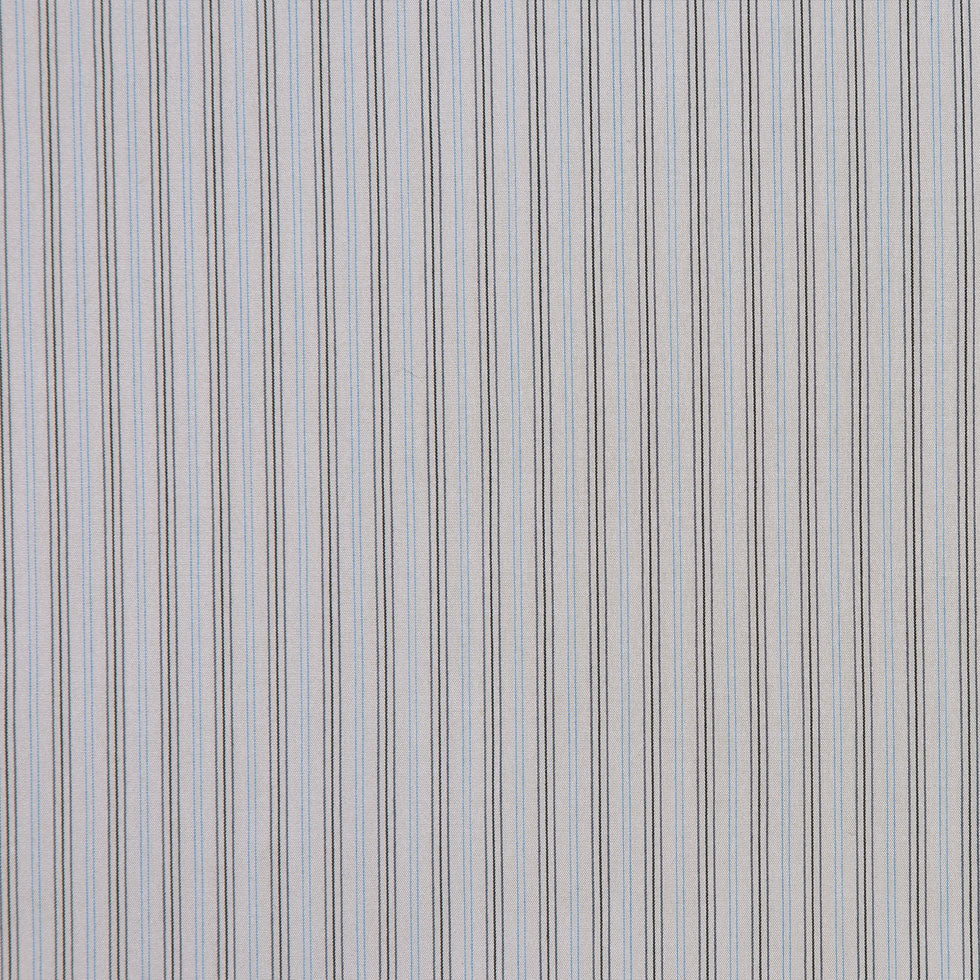 Light Gray Striped Cotton Stretch Shirting - Joann Fabrics