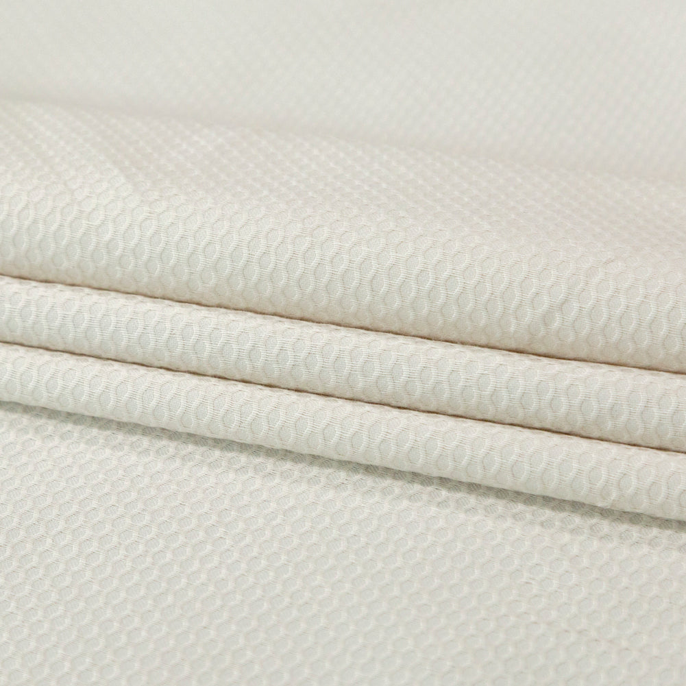Bullseye Organic Cotton Pique - Beige - Maiori Collection - Joann Fabrics