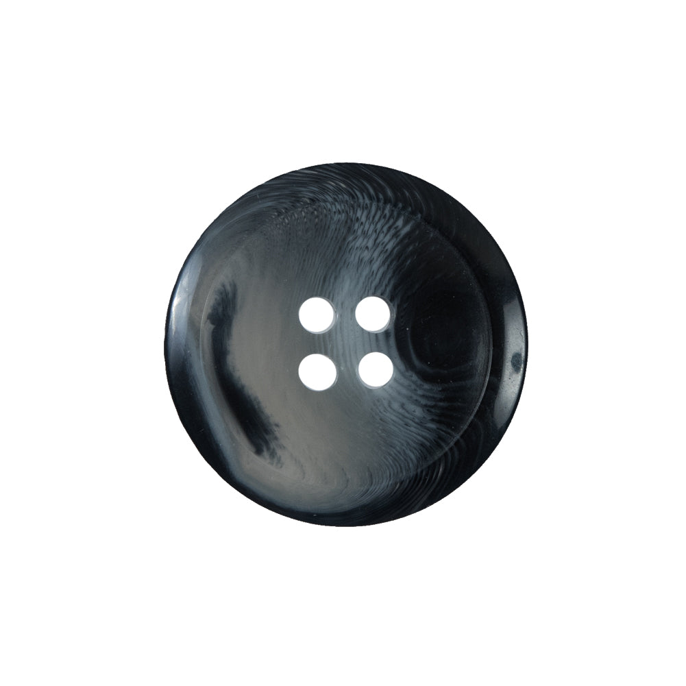 Dark Navy and Beige Plastic Button - 36L/23mm - Joann Fabrics