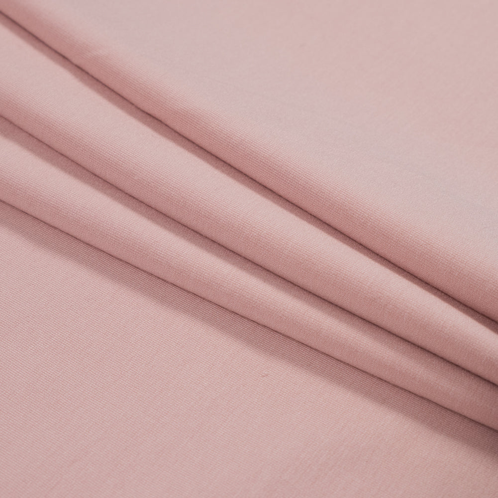 Bamboo Stretch French Terry - Mellow Rose - Emei Collection - Joann Fabrics