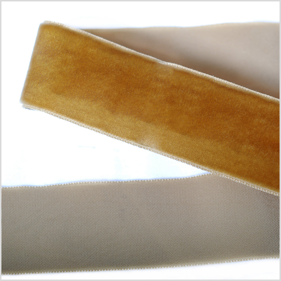 Single Faced Velvet Ribbon Made in Italy - 1.5