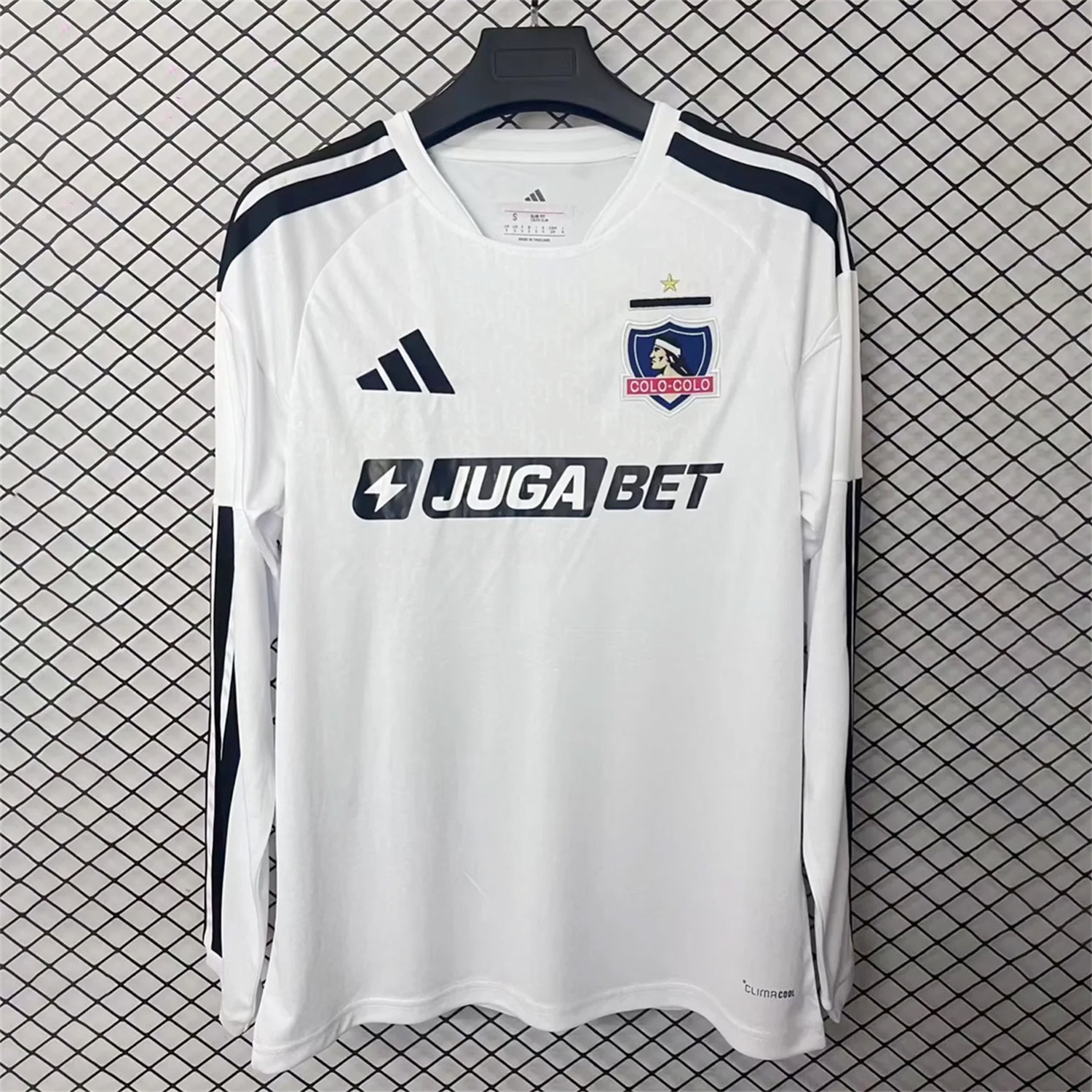 Colo Colo 25-26 Home Long Sleeves Jersey - Fans Version - UnitedFutballJersey
