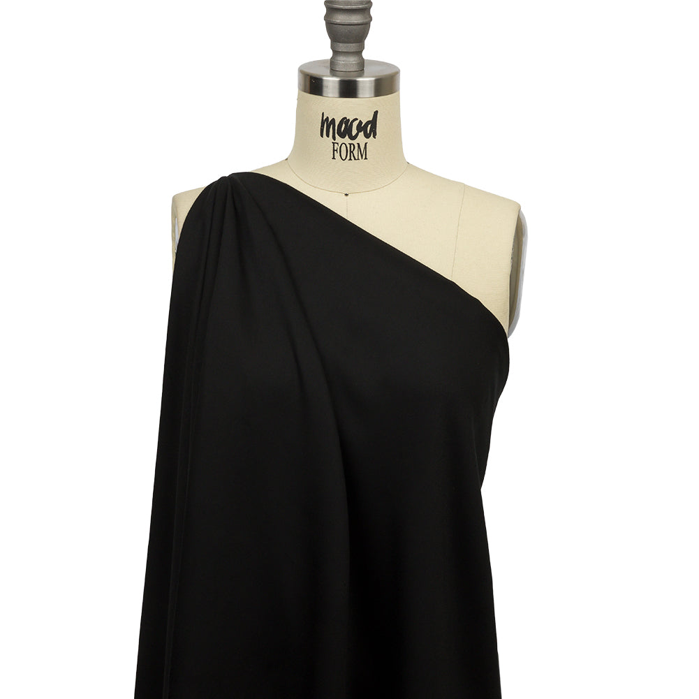 Rayon Challis - Black - Mood Exclusive Vivian Collection - Joann Fabrics