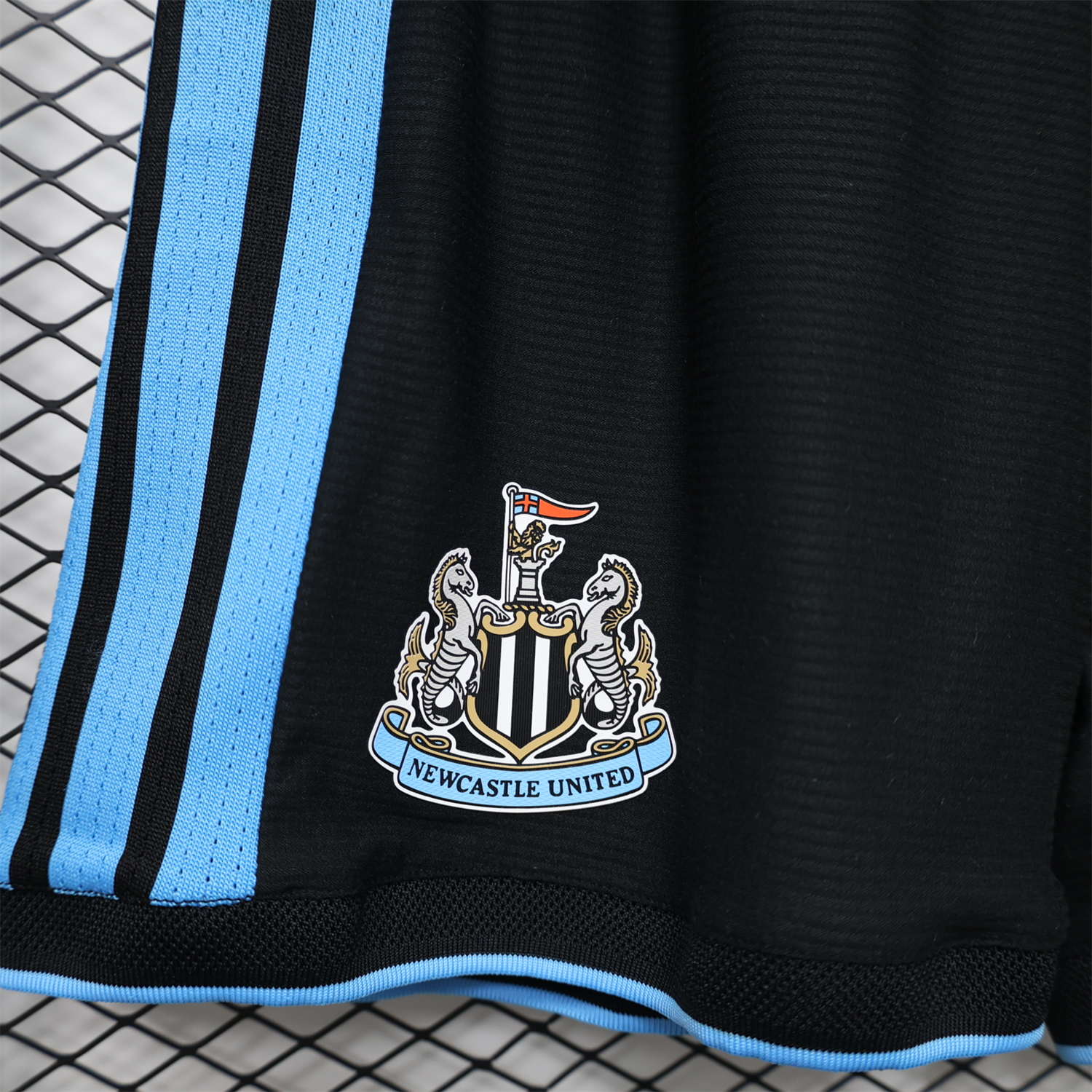 Newcastle United 26-27 Home Black Shorts - Player Version - UnitedFutballJersey
