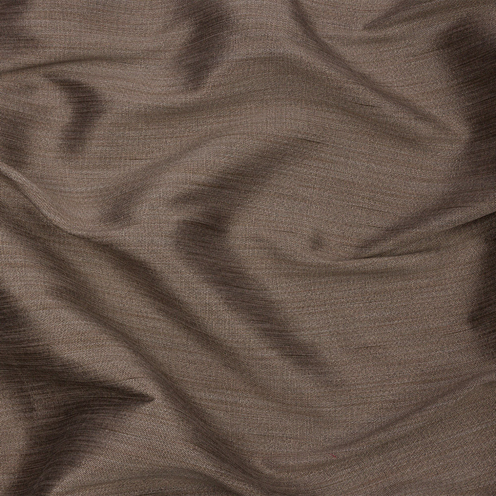 Recycled Polyester Bengaline - Bronze Striations - British Imported - Joann Fabrics