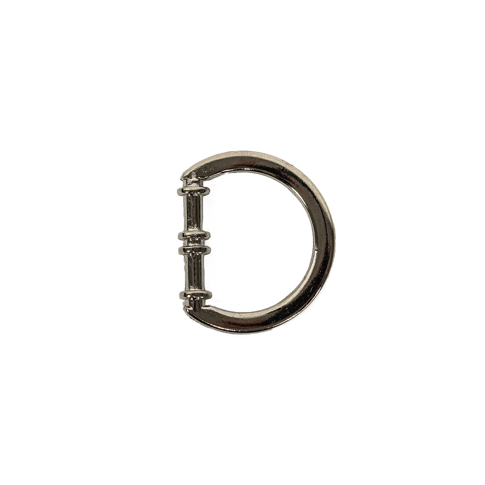 Nickel Cast Metal Rounded D-Ring - 15mm - Joann Fabrics