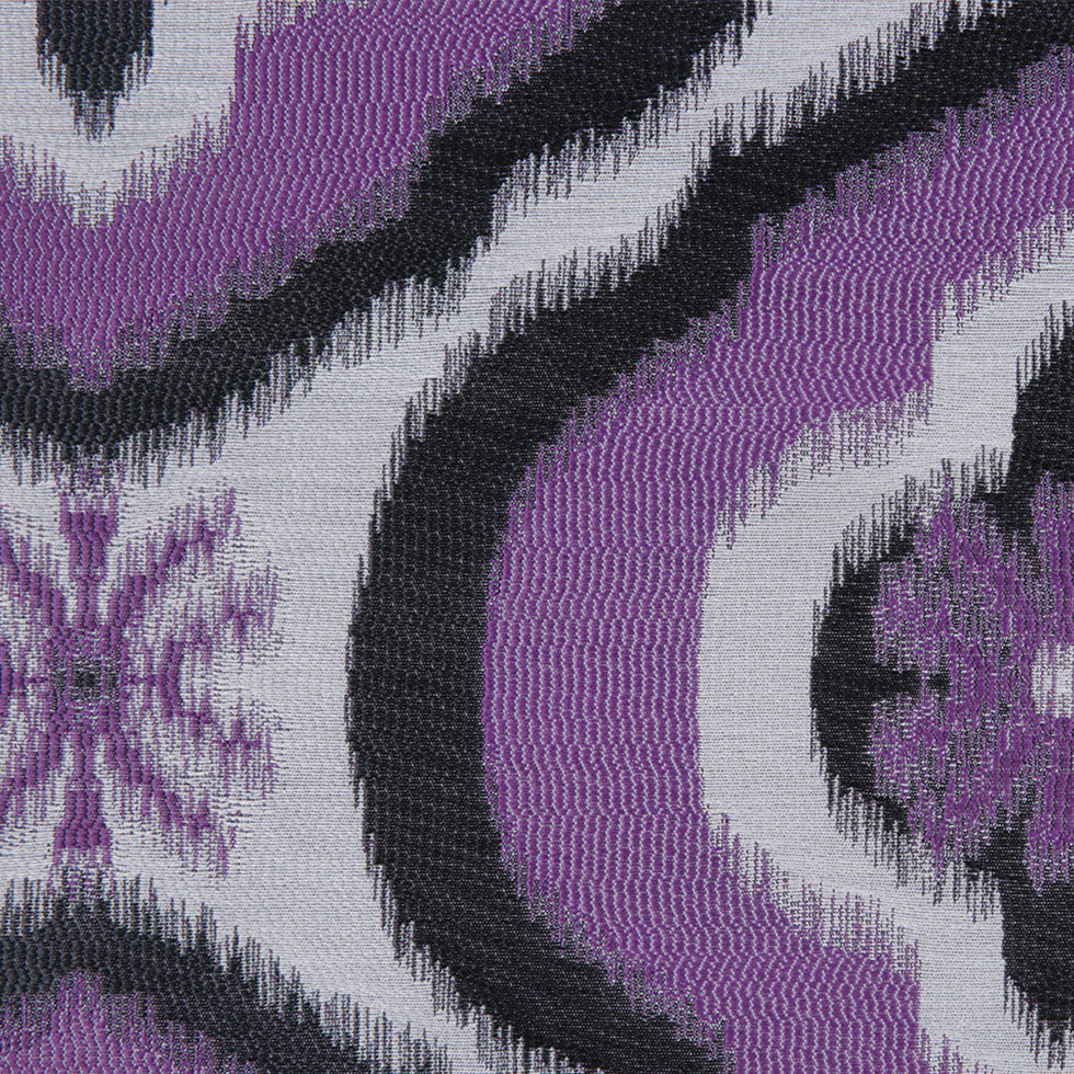 Purple Ikat Damask Polyester Woven - Joann Fabrics