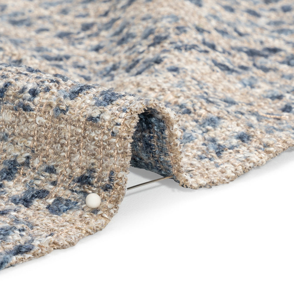 Tweedy Upholstery Boucle - Indigo - Torlea Collection - Joann Fabrics