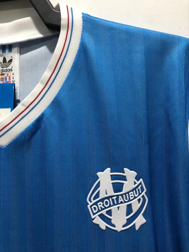 1990 Retro Olympique de Marseille Away Football Jersey 1:1 Thai Quality
