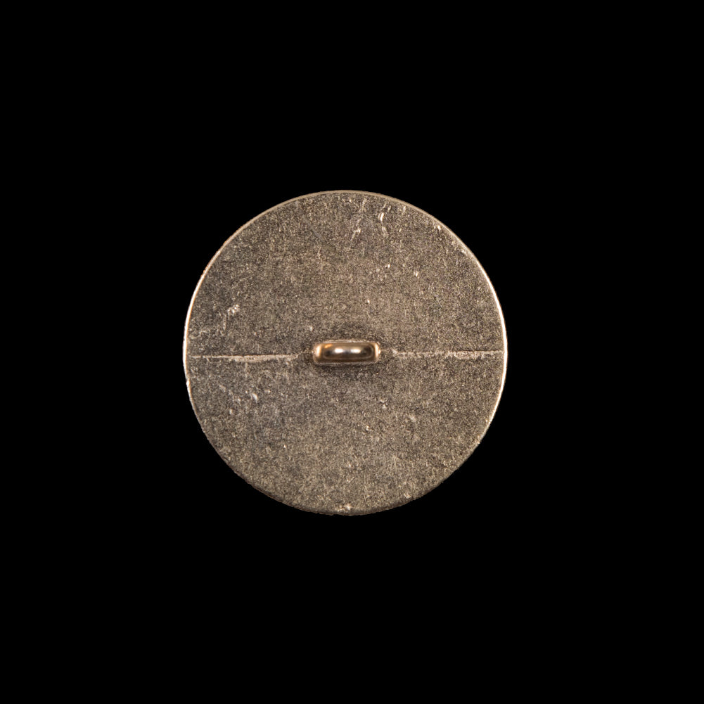 Italian Gold Hammered Metal Shank Back Button - 32L/20mm - Joann Fabrics