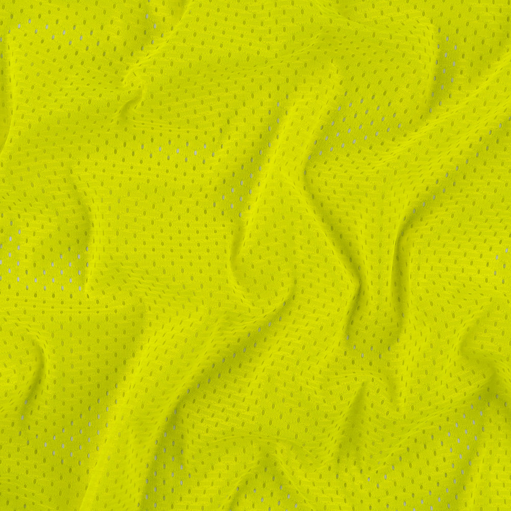 Polyester Athletic Mesh - Safety Yellow - Heracles Collection - Joann Fabrics
