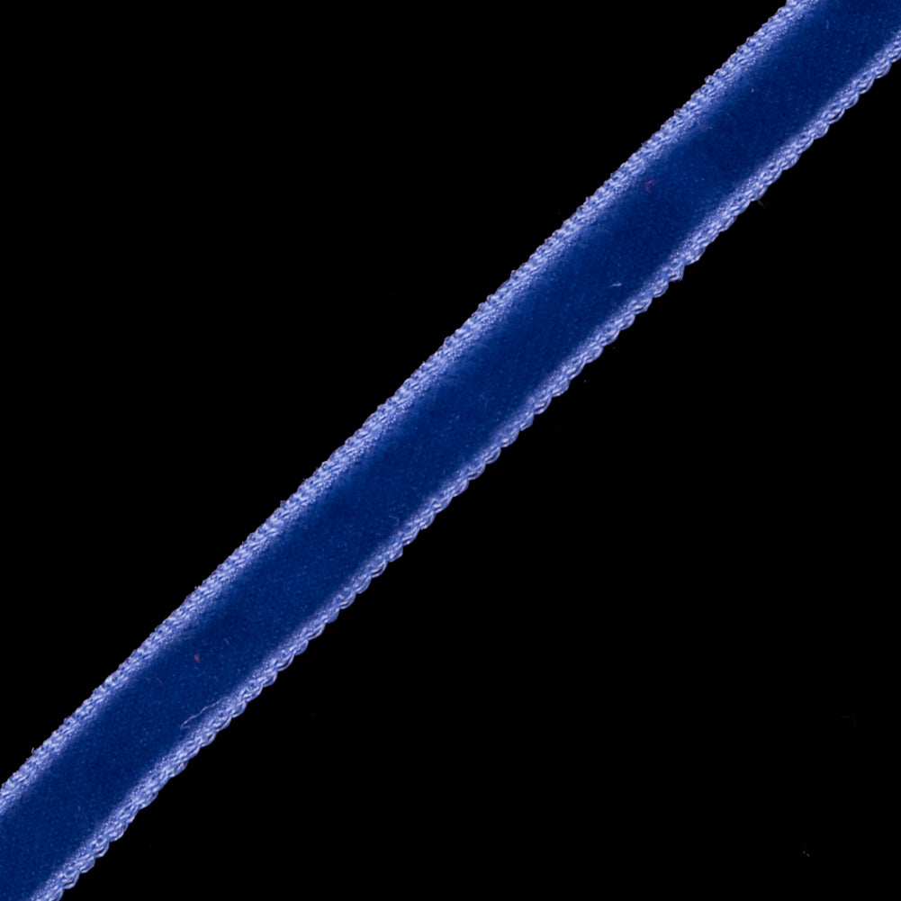 Single Faced Velvet Ribbon Made in Italy - 1/8