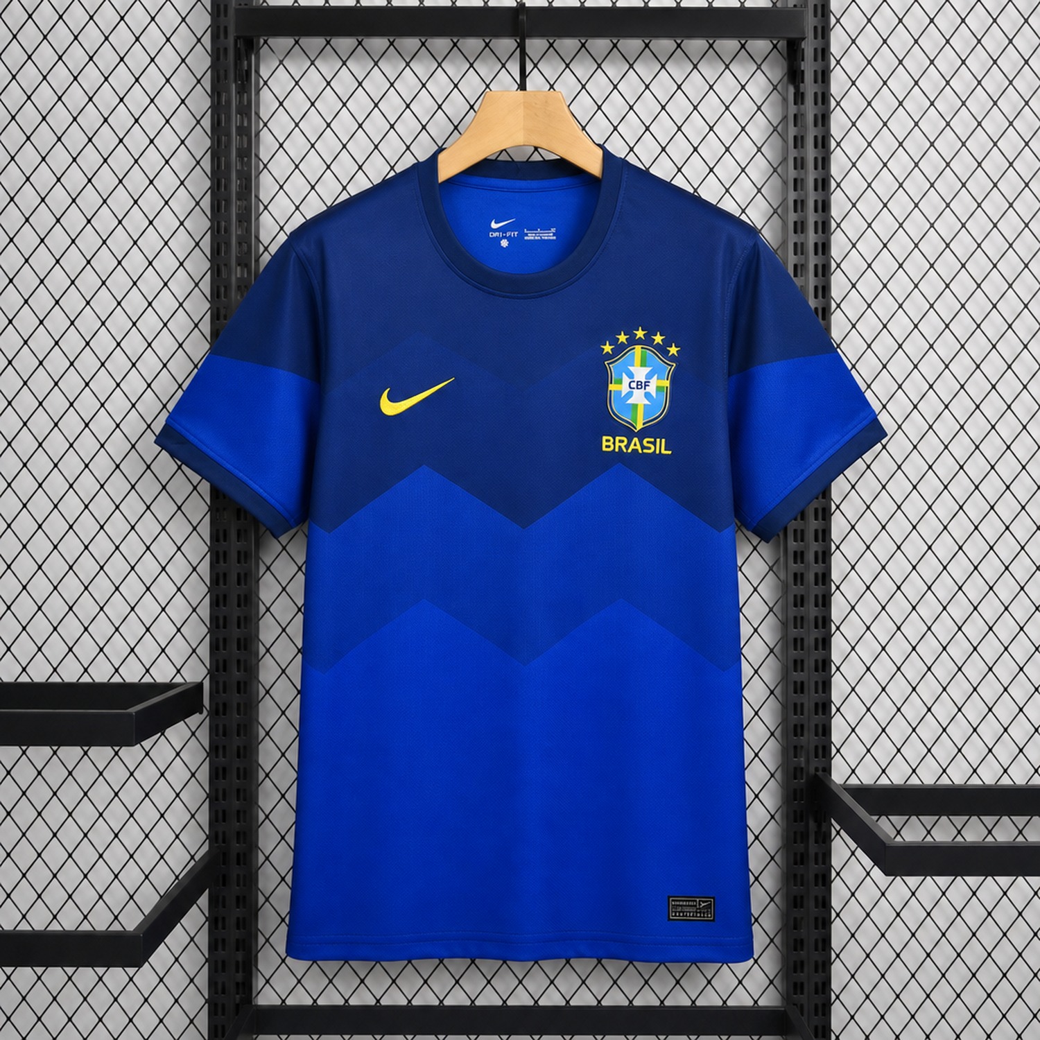 Retro Brazil 2021 Away Jersey - UnitedFutballJersey