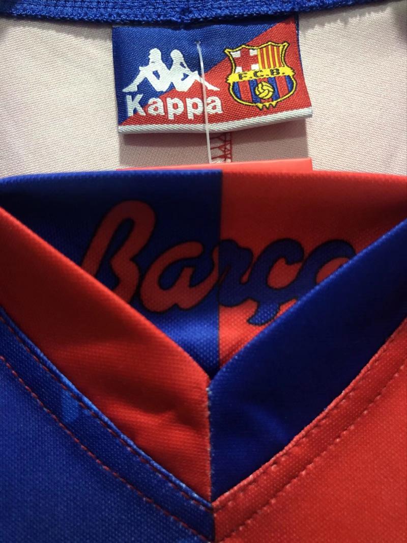 1992/1995 Retro Barcelona Home Football Shirt 1:1 Thai Quality