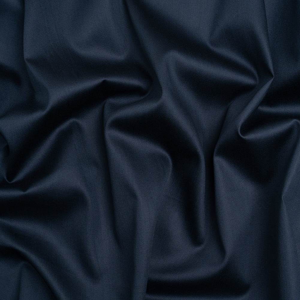 Mercerized Organic Egyptian Cotton Shirting - Dark Navy - Ravello Collection - Joann Fabrics