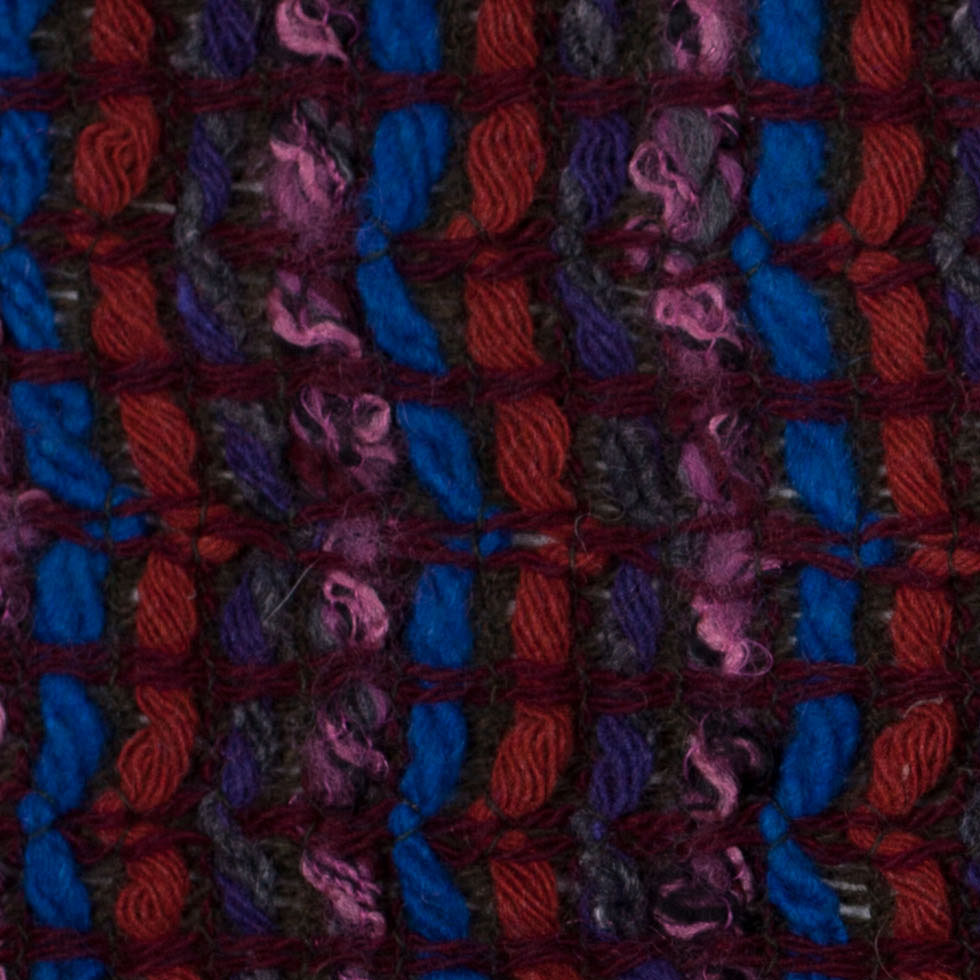 Famous Designer Rifle Green, Rose and Blue Novelty Acrylic and Wool Woven - Joann Fabrics