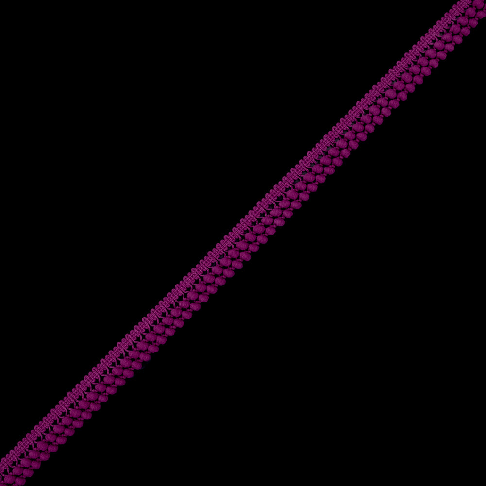 Magenta Two Row Mini Pom Pom Trim - Joann Fabrics