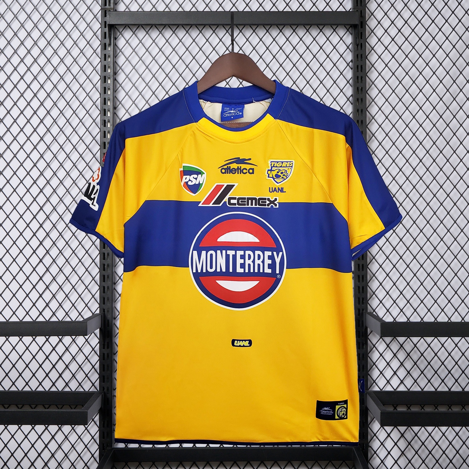 Retro Tigres UANL 2001-02 Home Jersey - UnitedFutballJersey