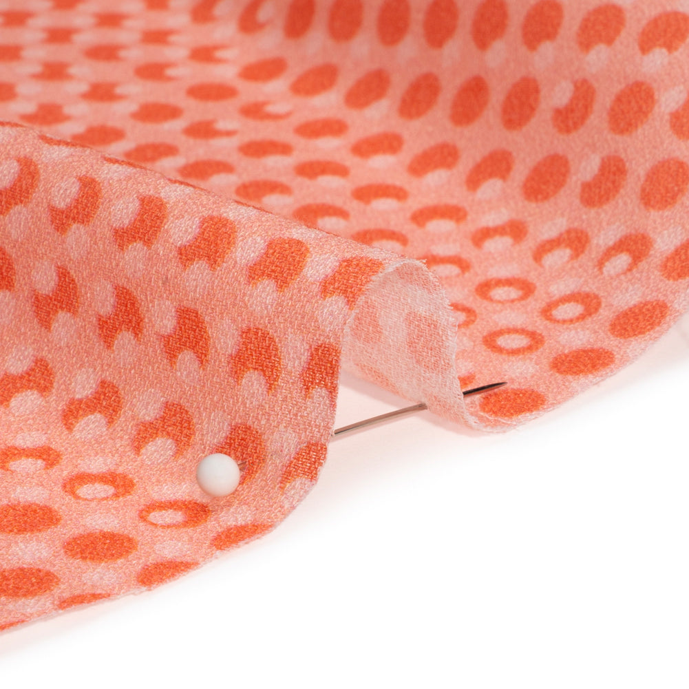 Mood Exclusive Pink Molecular Madness Cotton Crepe - Joann Fabrics