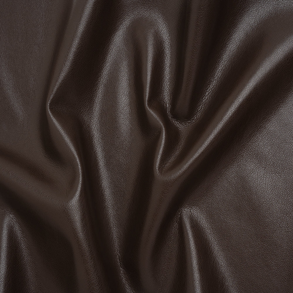 Buttery Faux Leather with Brushed Suede-like Backing - Chocolate - Veronica Collection - Joann Fabrics