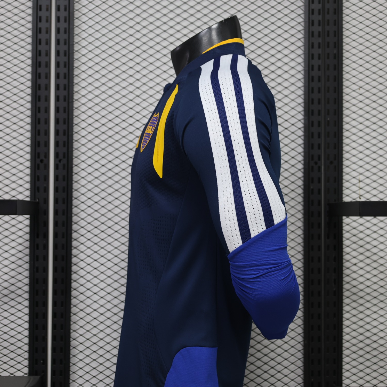 Boca Juniors 26-27 Navy Blue Long Sleeves Training Jersey - Player Version - UnitedFutballJersey