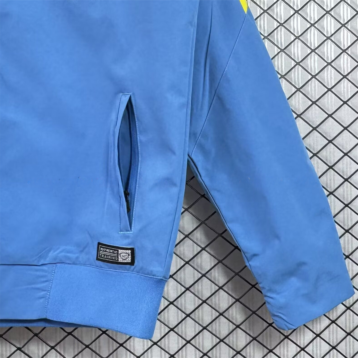 Retro Barcelona 2015-16 Windbreaker Jacket - Blue - UnitedFutballJersey