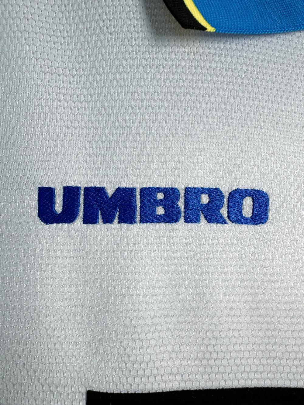 1997/1998 Retro Internazionale Milan Away Football Jersey 1:1 Thai Quality