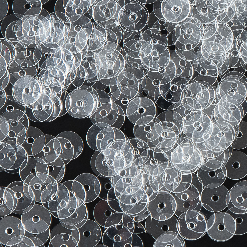 Bag of Clear Transparent Bright Loose Sequins - 5mm - Joann Fabrics