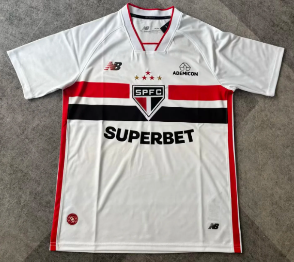 2026/2027 São Paulo Home Football Jersey 1:1 Thai Quality
