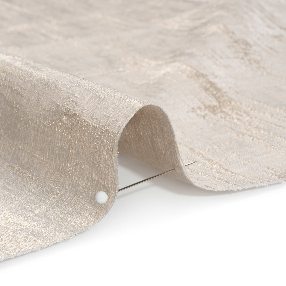 Drapery Jacquard - Natural Distressed Abstract - British Imported - Joann Fabrics